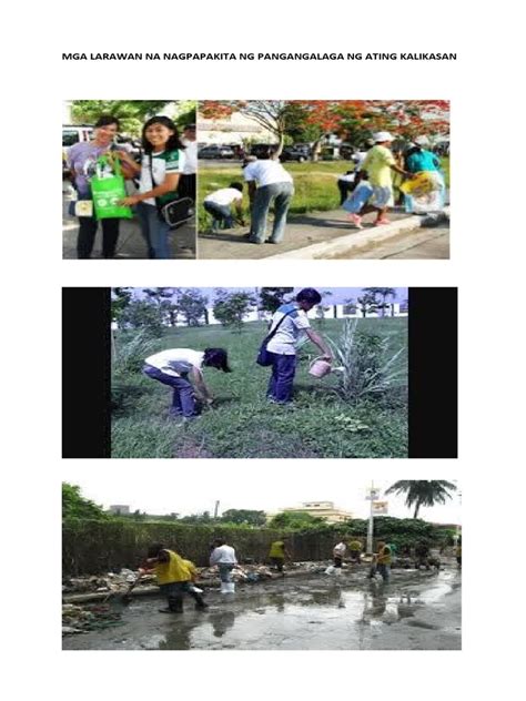 Mga Larawan Na Nagpapakita NG Pangangalaga NG Ating .